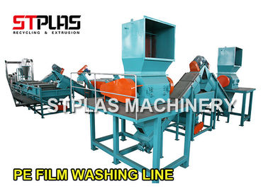 Plastica dei film del PE pp che ricicla la linea controllo di lavaggio dello SpA con la macchina dello spremitoio del film