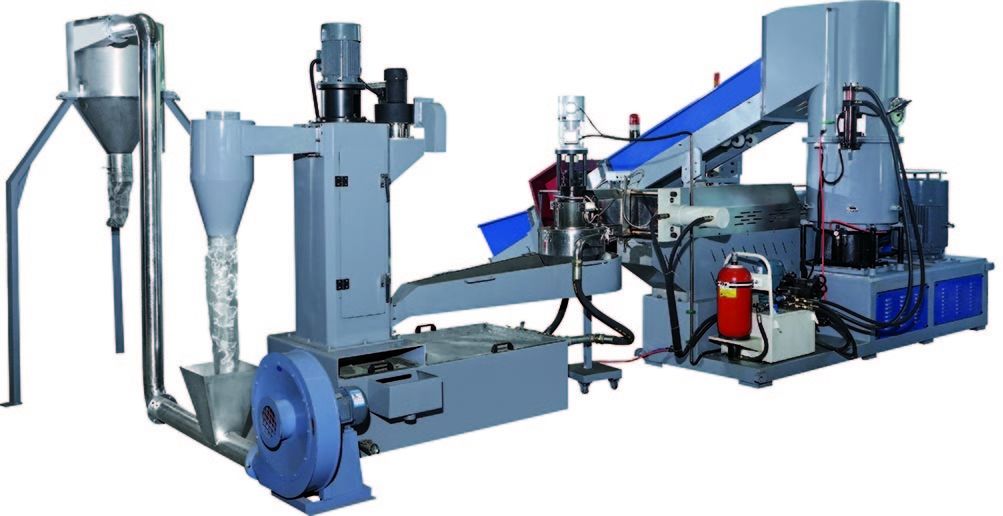 Macchinario a macchina/di plastica di riciclaggio di plastica della
