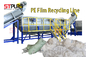 Linea 60mm di riciclaggio agricoli 1500kg/H di lavaggio del film del PE di efficienza pp