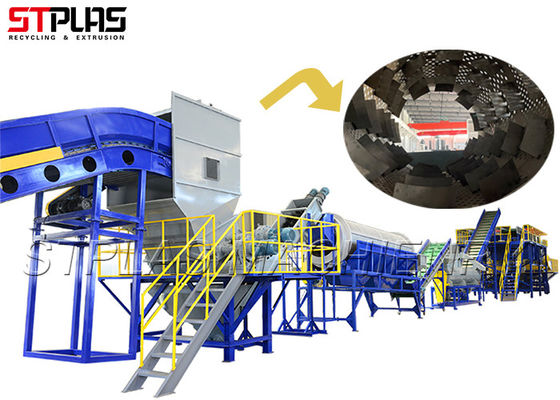 Lavaggio di plastica dell'ANIMALE DOMESTICO dell'HDPE del PE dei pp che ricicla alto potere della macchina 920-1200 KW/H